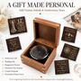 Personalised Heritage Gimbal Compass For Graduation Gift, thumbnail 7 of 12