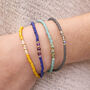 Labradorite Inspired Beaded Bracelet, thumbnail 2 of 4