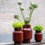 Vase Rokko Chestnut Colour By Dut Z, thumbnail 5 of 7