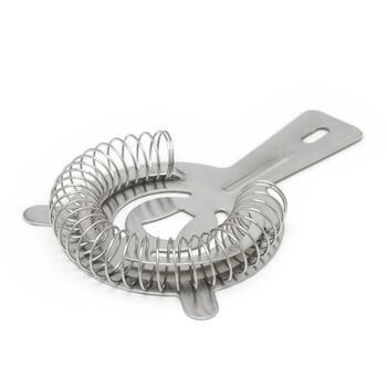 Cocktail Bar Set Of Six In Polished Stainless Steel, 5 of 7