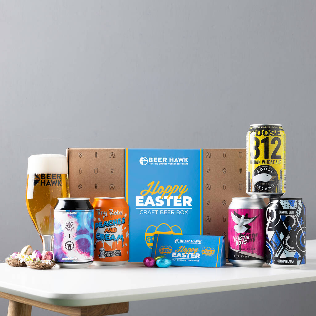 Hoppy Easter Craft Beer Gift Box By Beer Hawk