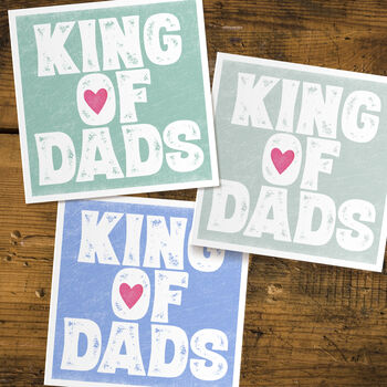 King Of Dads Father's Day Card, 3 of 3