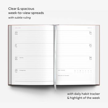 Personalised Stationery Gift Bundle: 2026 Diary, Notebook And Pen Set, 11 of 12