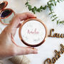 Personalised Rose Gold Compact Mirror, thumbnail 4 of 6