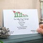 Personalised Christmas Welly Change Of Address Cards, thumbnail 1 of 4
