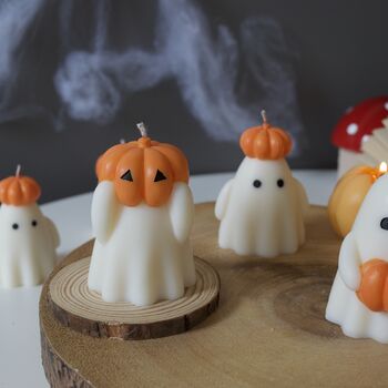 Pumpkin Ghosty Candles, 2 of 6