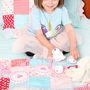 Wooden Toy Tea Set With Personalised Drawstring Bag, thumbnail 2 of 5