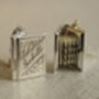 Silver Banner Book Locket Necklace, thumbnail 1 of 9