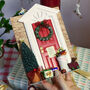 Christmas Door Light Up Card, thumbnail 3 of 7