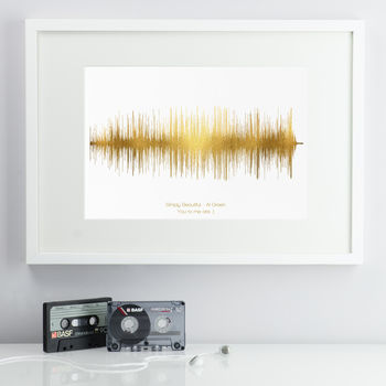 Personalised Limited Edition Sound Wave Print, 7 of 9