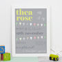 Personalised Birth Announcement Print, thumbnail 1 of 6