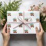 Premium Quality Coming Home For Christmas Car Gift Wrapping Paper, Superior Thickness, thumbnail 7 of 7