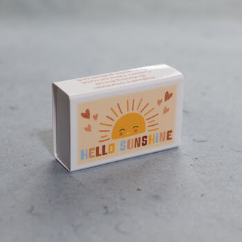 Hello Sunshine Mindfulness Gift In A Matchbox, 7 of 8