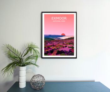 Exmoor National Park Art Print, 4 of 4