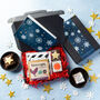 'Snowflakes' Festive Brownies, Coffee And Tea Letterbox, thumbnail 1 of 3