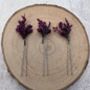 Dried Flower Hair Pins, thumbnail 1 of 6