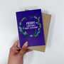 Charity 'Merry Christmas From Scotland' Scottish Card, thumbnail 5 of 9