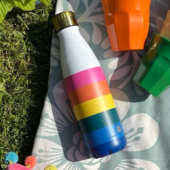 Rainbow Brights Stainless Steel Bottle, 2 of 3