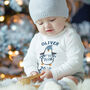 Penguin 1st Christmas Baby Vest, thumbnail 1 of 7