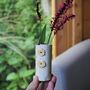 Personalised Stem Vase With Red Details, thumbnail 5 of 7