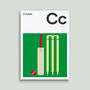 Cricket Posters And Prints, Graphic Wall Art, thumbnail 3 of 5
