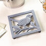 Made With Love Traditional Bird Trivet, thumbnail 4 of 10