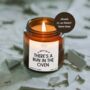 Funny Pregnancy Gift, Bun In The Oven Candle With Matches, thumbnail 3 of 11