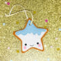Keepsake Handmade Christmas Cookie Decoration Card, thumbnail 2 of 3