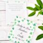 Shamrock Seed Wedding Favours Pack Of 10, thumbnail 5 of 8