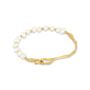 Asymmetric Pearl Boho Bracelet, thumbnail 1 of 4