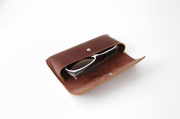 Personalised Leather Sunglasses Case, 5 of 9