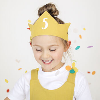 Personalised Birthday Celebration And Milestone Crown, 2 of 12
