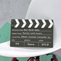 Personalised Hollywood Film Clapper Metal Plaque, thumbnail 1 of 4