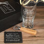Goodbye Tension Hello Pension Retirement Pint Glass And Gift Set, thumbnail 7 of 7