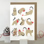 Cat Christmas Cards, thumbnail 3 of 8