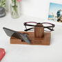 Personalised Bedside Glasses And Phone Stand, thumbnail 3 of 9