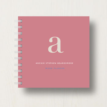 Personalised Alphabet Small Notebook, 7 of 10