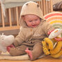 Personalised Knitted Bear Two Piece Baby Clothing Set, thumbnail 5 of 10