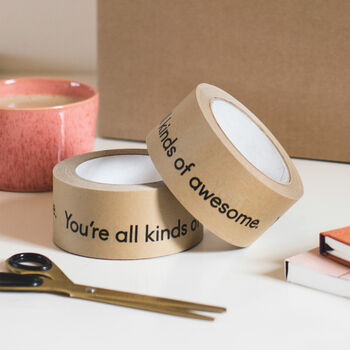 You're All Kinds Of Awesome Eco Friendly Paper Tape, 5 of 8