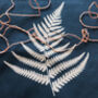 Cyanotype Embroidery Kit Fern, thumbnail 2 of 4