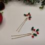 Handmade Festive Hair Pins Set Of Two, thumbnail 6 of 12
