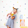 Bright Colourful Wall Sticker Dots, thumbnail 1 of 8