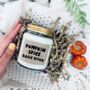 Pumpkin Spice Basic Bitch Handmade Soy Candle, thumbnail 2 of 3