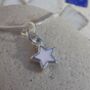 'Unwrap A Card' Glass Filled Star Necklace, thumbnail 1 of 12