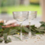 Pair Of Vintage Style Champagne Glasses, thumbnail 1 of 6