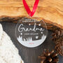 Personalised First Christmas As My Grandma Bauble Keepsake, thumbnail 4 of 5