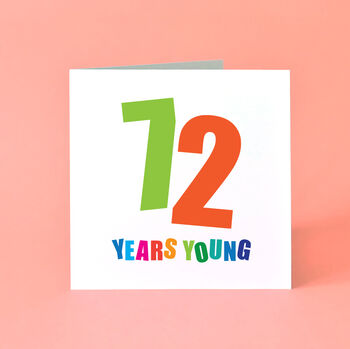 Set Of Five Birthday Cards For Any Age, 12 of 12