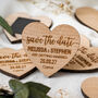 Save The Date Personalised Fridge Magnet Wedding Invite, thumbnail 1 of 12
