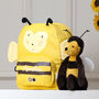 Personalised Trixie Bumblebee Backpack For Nursery, School, Holiday, thumbnail 2 of 11