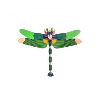 Giant Green Dragonfly Wall Decoration, 2 of 5